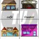 Flashcards - buildings (budovy) - my town 3