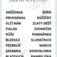 Výukové karty JARNÍ KVĚTINY + pexeso 5