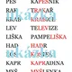 Najdeš kraba v krabici? Hledej skrytá zvířata ve slovech. Nejdřív správně pojmenuj obrázky. 4