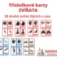 Třísložkové karty zvířata 4