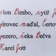 TRÉNUJEME VLASTNÍ JMÉNA 6