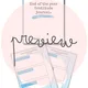 End of the year gratitude journal | Aktivita na konec školního roku 2