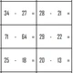 Deštník - matematická stolní hra na procvičování výpočtů z hlavy 5