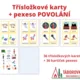 Třísložkové karty + pexeso povolání 2