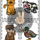 ANIMALS, ZVÍŘATA - demonstrační karty s názvy 2