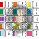 Matematické domino - zlomky 3