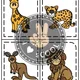 ANIMALS, ZVÍŘATA - demonstrační karty s názvy 3