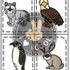 ANIMALS, ZVÍŘATA - demonstrační karty s názvy 4