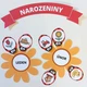 Narozeninovník - berušky, včelky, motýlci  3