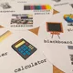 Postřehová hra SCHOOL - 4 obrázky na kartě 3