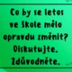 Poprázdninový pokec  2