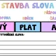 STAVBA SLOVA - předpona, kořen, příponová část 4