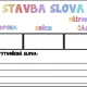 STAVBA SLOVA - předpona, kořen, příponová část 2