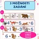 ZAŠIFROVANÉ PŘÍKLADY SE ZVÍŘÁTKY - SČÍTÁNÍ A ODČÍTÁNÍ DO 10 4