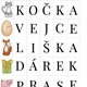 Skládání slov z písmen  3
