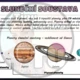 Solární systém, sluneční soustava, planety, vesmír 2