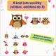 LOTO - POČÍTÁME DO 10 ( do 5 se sovičkou, do 10 se zvířátkem) 3