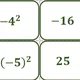 Druhá mocnina - domino  2