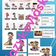 Der Tagesablauf třísložkové karty + kolíčkování 2
