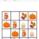 Podzimní obrázkové sudoku 2