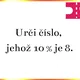 Procenta - 30 karet s úkoly 3