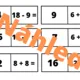 Domino- sčítání a odčítání do 20 s přechodem přes 10 2