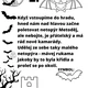 Strašidelná stezka pro prcky - černobílá 2