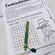 28.října - minilapbook, osmisměrka, běhací psaní/diktát 4