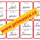 PROCVIČOVÁNÍ ČTENÍ PSANÉHO PÍSMA HROU-  Já mám, kdo má? - jtnvzdkšr 6