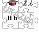 Tiskací a psací písmena - puzzle 4