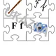 Tiskací a psací písmena - puzzle 5