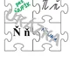 Tiskací a psací písmena - puzzle 6
