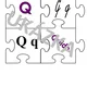 Tiskací a psací písmena - puzzle 7