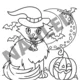 Halloween - omalovánky a bludiště  8