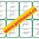 PROCVIČOVÁNÍ ČTENÍ PSANÉHO PÍSMA HROU - JÁ MÁM, KDO MÁ? malesopuiy 2