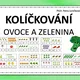 OVOCE A ZELENINA - KOLÍČKOVÁNÍ 48 kartiček 2