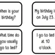 Prepositions of time - in, on, at 7