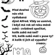 Strašidelná stezka pro prcky - černobílá 3