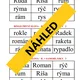 BINGO – ČTENÍ PRVNÍCH SLOV Z PÍSMEN – k, š, r + samohlásky 3