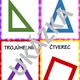 Geometrické tvary z modelíny a špejlí 2