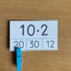 Kolíčkování - násobilka 5
