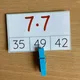 Kolíčkování - násobilka 3