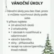 Vánoční úkoly 2