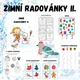 Sada 5 - ZIMNÍ RADOVÁNKY I. +II.  2