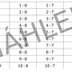 Zimní matematická hra "Spoj 3 strany" 6