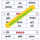 BINGO – ČTENÍ PRVNÍCH SLOV Z PÍSMEN M-A-L-E-S-O-P-U-I-Y 3