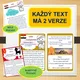 POZNÁVÁME SVĚT - pracovní listy ke čtení 2