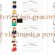 Pracovní listy k volbě povolání - sebepoznání, vyhledávání informací, profesní strom rodiny 5