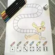 Koulej a vybarvuj - zima 2