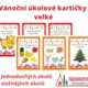 Vánoční úkolové kartičky 2